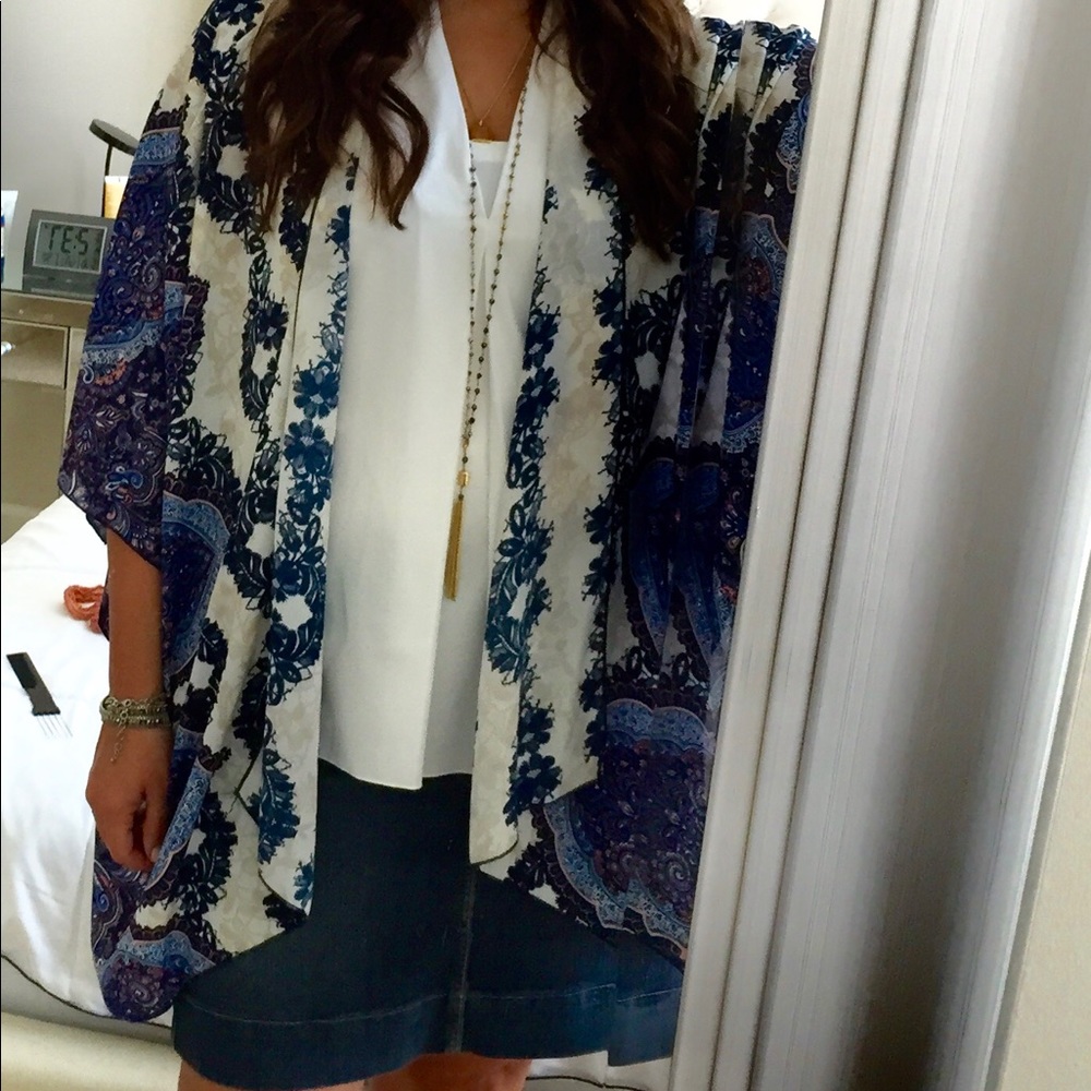 Stella and dot gitane tassel long necklace